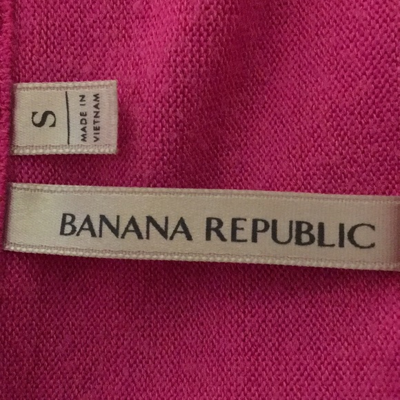 Banana Rupublic thick cotton Signature Tee S pink - Picture 3 of 3